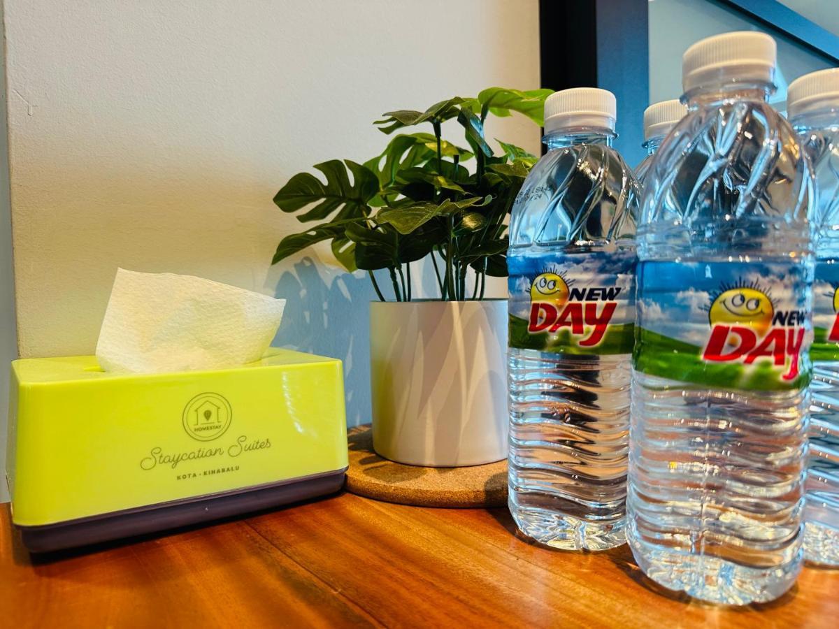 Jesselton Quay - Suite 1 By Staycation Suites Kk Kota Kinabalu Bagian luar foto