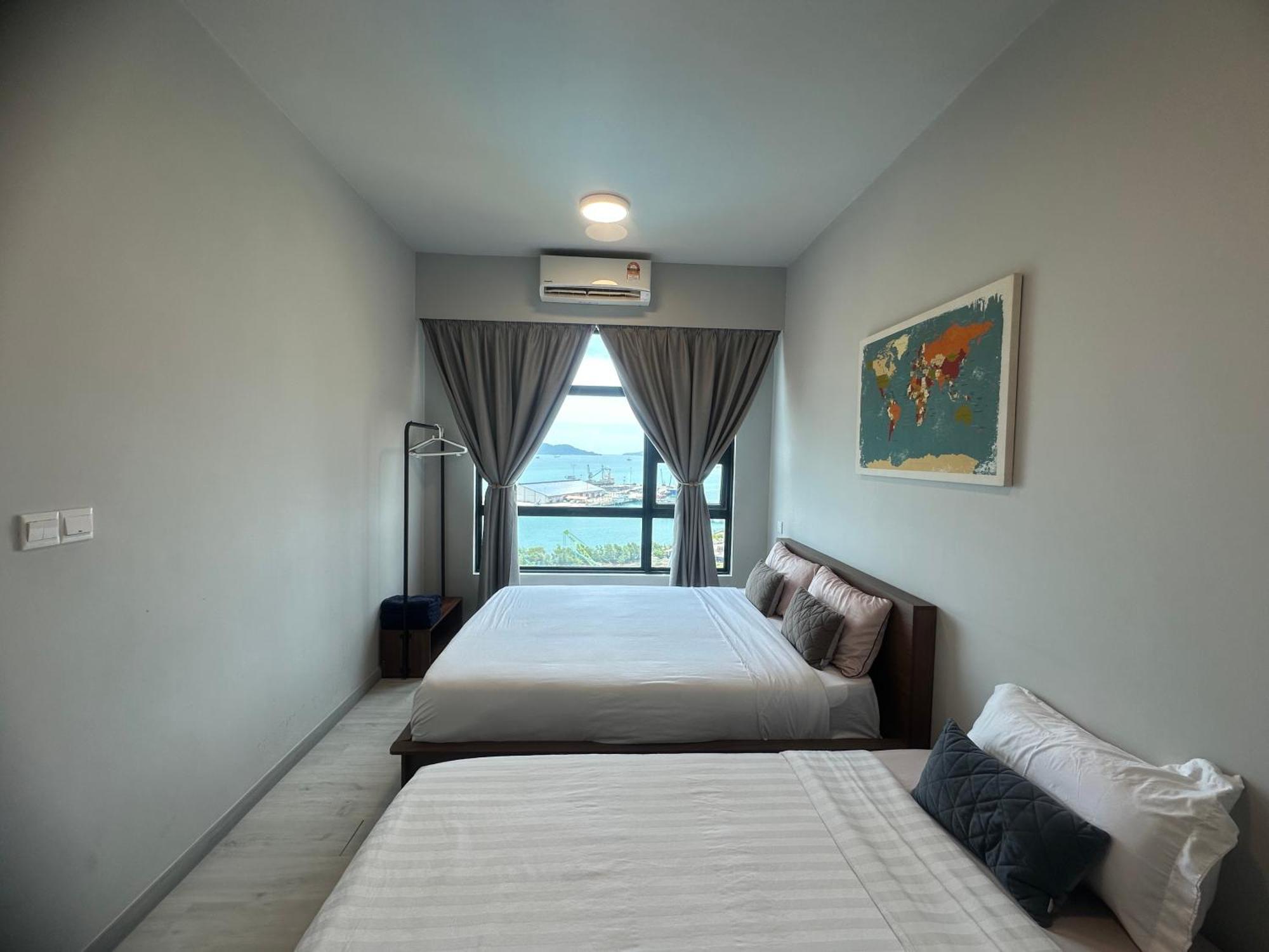 Jesselton Quay - Suite 1 By Staycation Suites Kk Kota Kinabalu Bagian luar foto